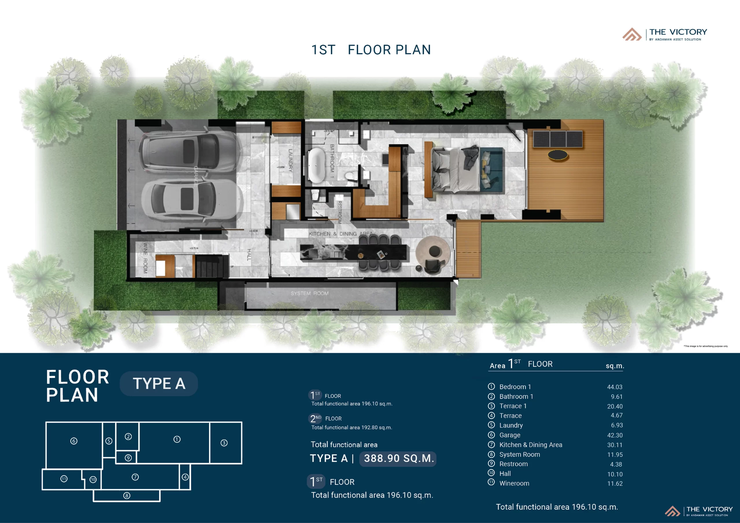 The Victory-Type A-First-Floor-Plan