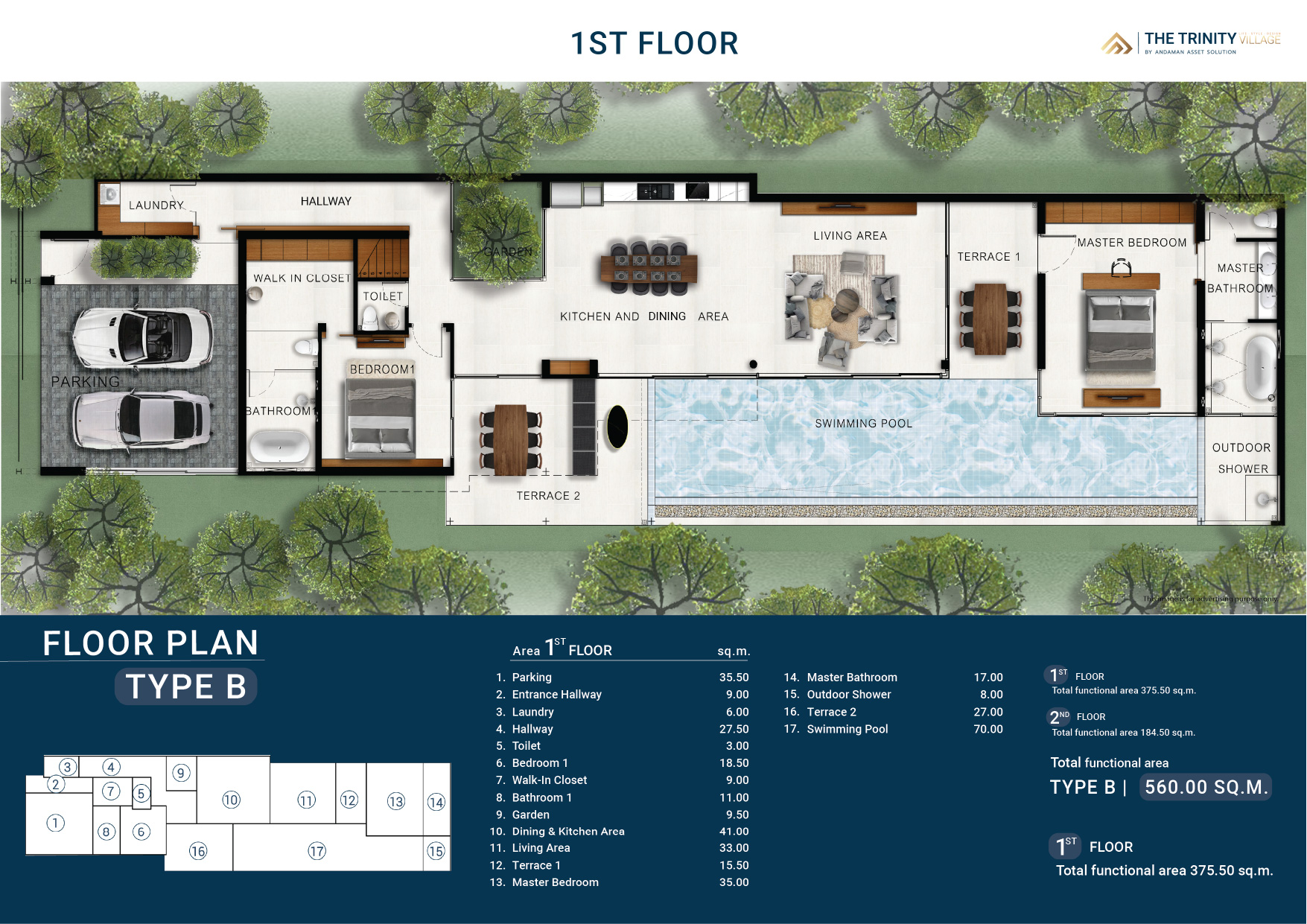 The-Trinity-Village-Type-B-First-Floor-Plan